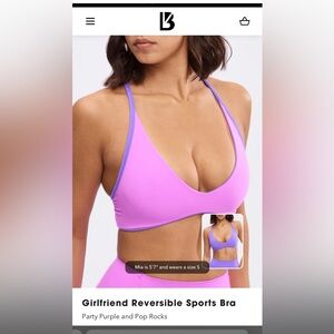 BuffBunny Girlfriend Reversible Sports Bra